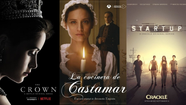 A Cozinheira de Castamar, The Crown e StartUp, três séries que tratam de intrigas e seduções, conflitos de monarquia e arranjos tecnológicos
