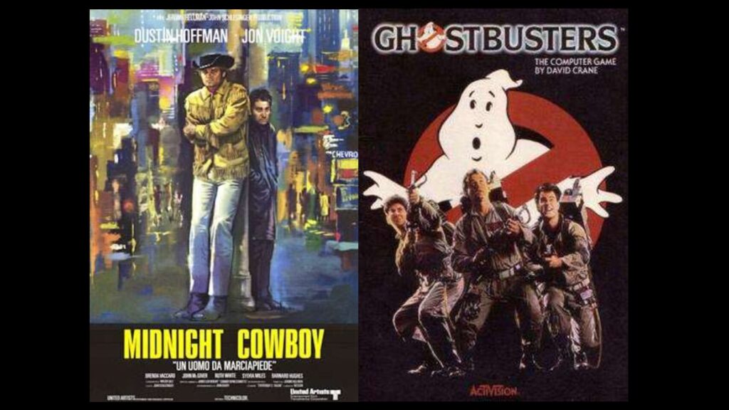 Perdidos na Noite (1969) e Caça-Fantasmas (1984)